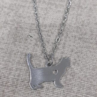 collana unisex - Zanghi collection Collana unisex pendente gatto 304