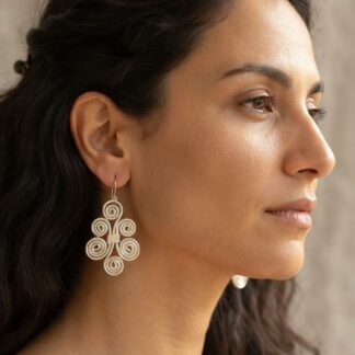 - Zanghi collection orecchini con 6 spirali