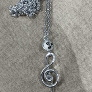 Collana chiave di violino