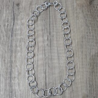 Collana a catena maglia satinata